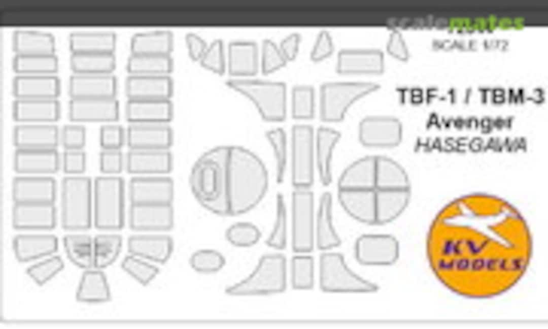 1:72 TBF-1/TBM AVENGER (KV Models 72644) 72644