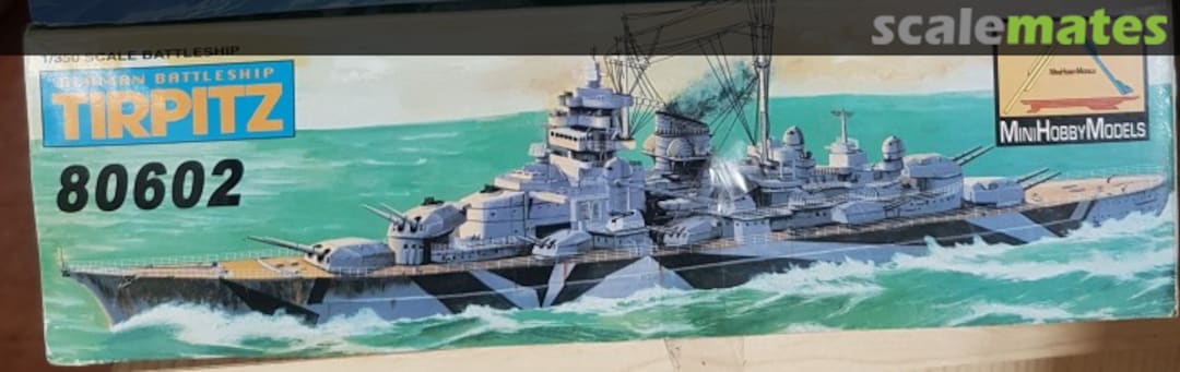 Boxart Tirpitz 80602 Mini Hobby Models Boxart Tirpitz 80602 Mini Hobby Models