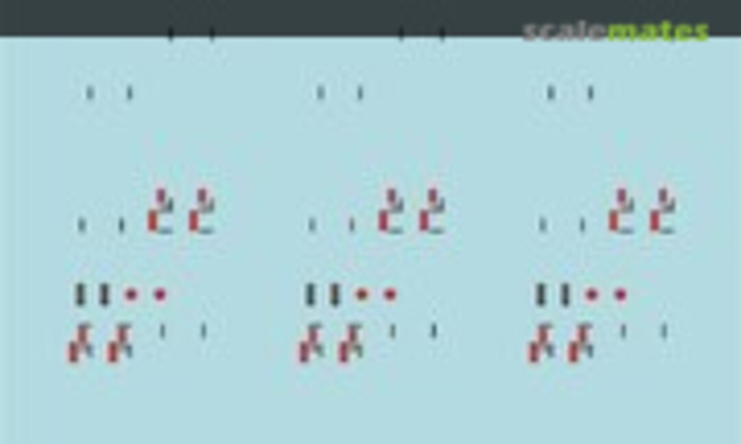 1:48 LAU-7 Missile Launcher Stencil Markings (Flying Leathernecks 7D48-001) 7D48-001