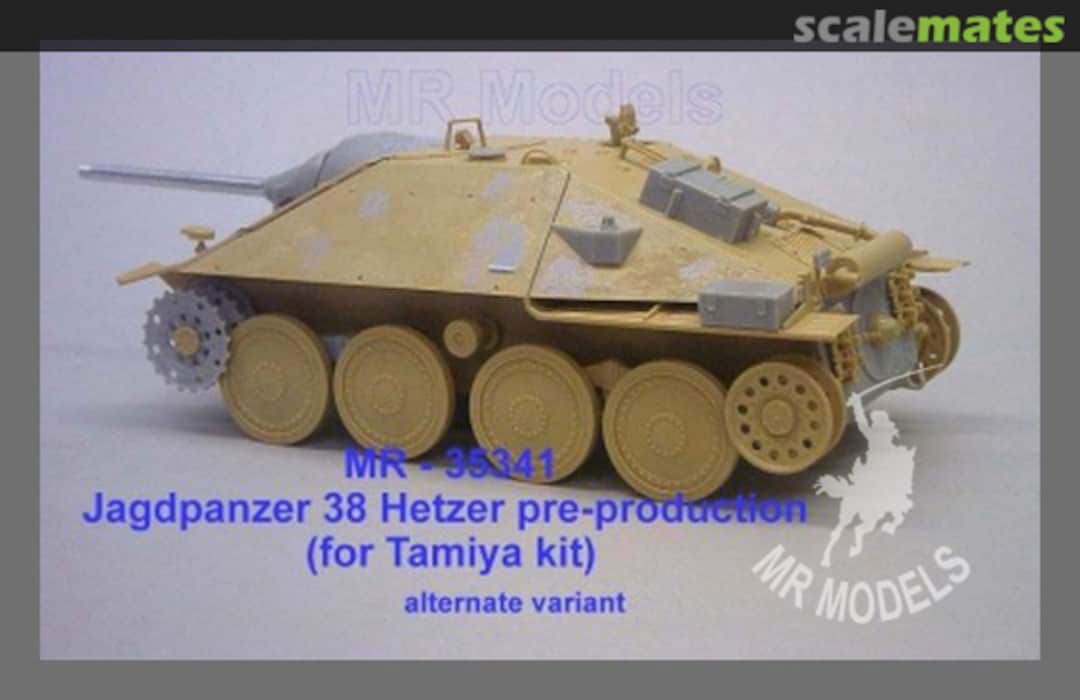 Boxart Jagdpanzer 38 Hetzer Vorserie MR-35341 MR Modellbau Boxart Jagdpanzer 38 Hetzer Vorserie MR-35341 MR Modellbau