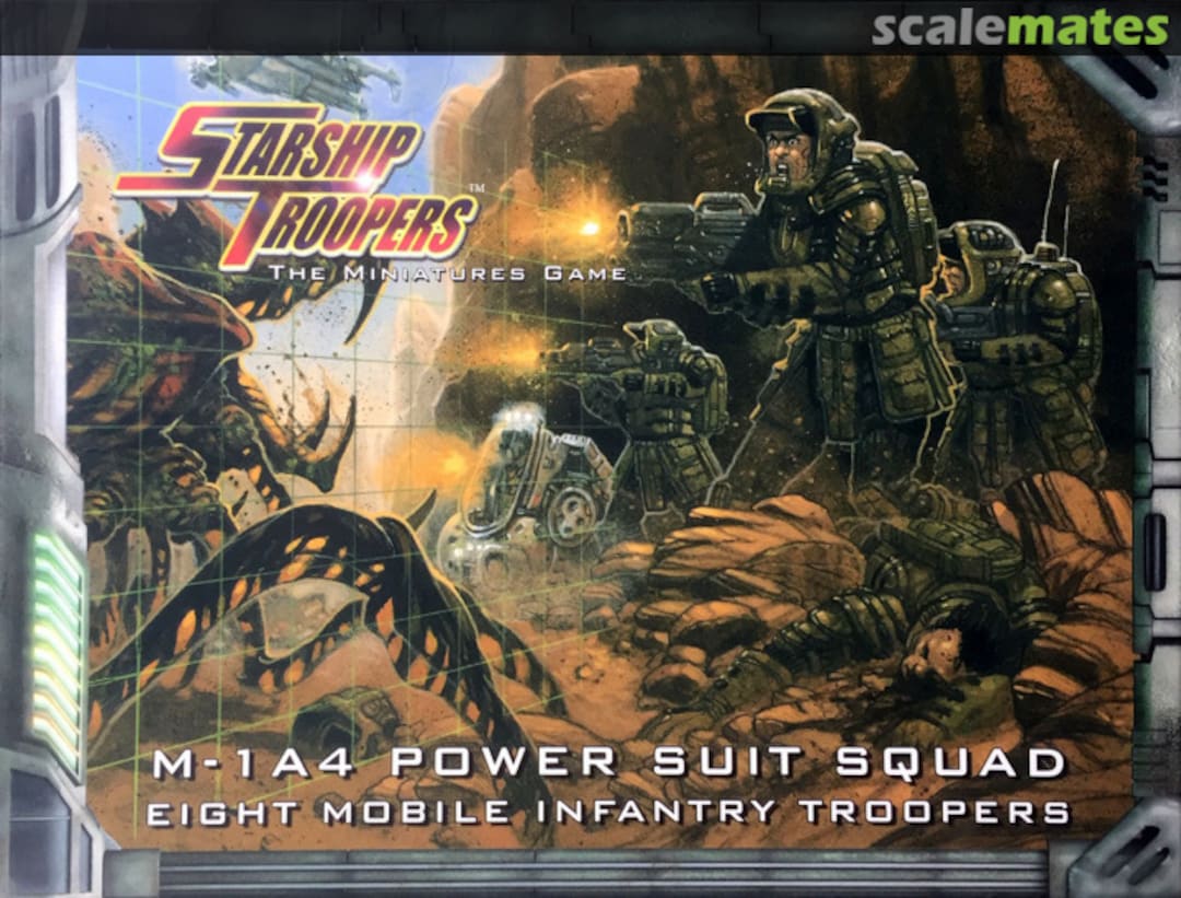 Boxart M-1A4 Power Suit Squad MGP 910001 Moongoose Publishing Boxart M-1A4 Power Suit Squad MGP 910001 Moongoose Publishing