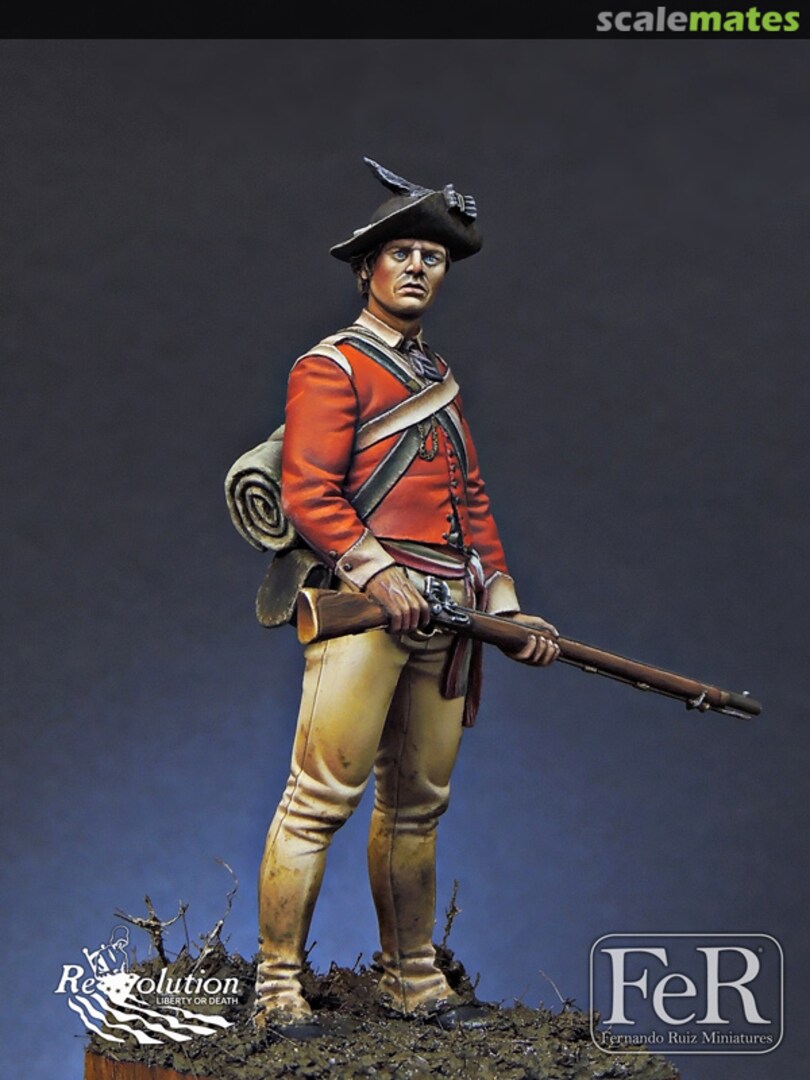 Boxart 40th Regiment of Foot Light Infantry, 1776 REV00011 FeR Miniatures Boxart 40th Regiment of Foot Light Infantry, 1776 REV00011 FeR Miniatures