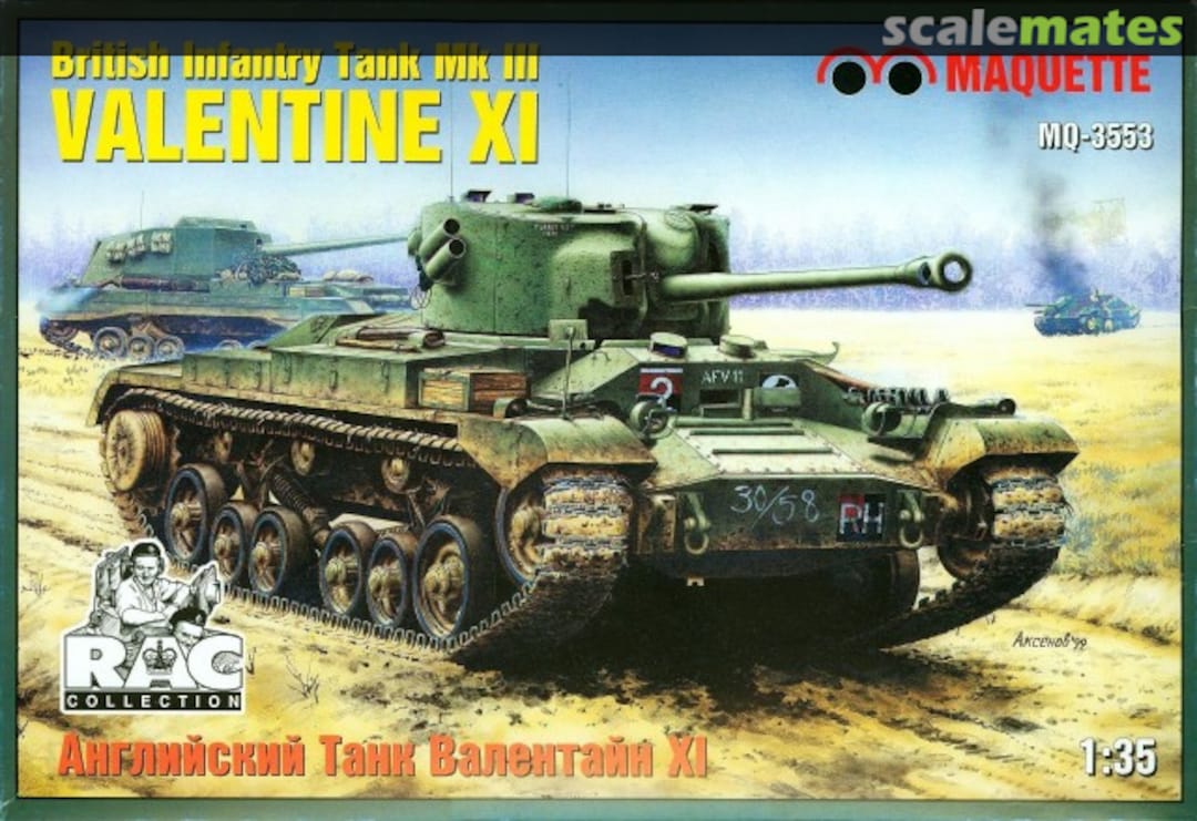 Boxart Valentine XI MQ-3553 Maquette