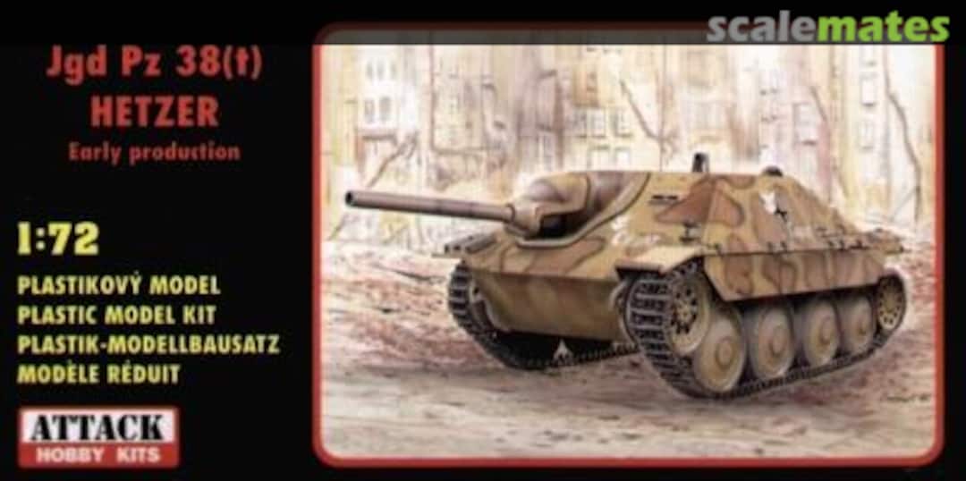 Boxart Hetzer 72830 Attack Hobby Kits Boxart Hetzer 72830 Attack Hobby Kits