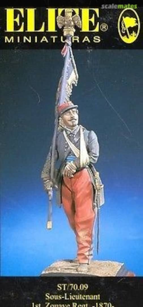 Boxart Sous-Lieutenant, 1st Zouave Regiment, 1870 ST/70.09 ELITE miniaturas Boxart Sous-Lieutenant, 1st Zouave Regiment, 1870 ST/70.09 ELITE miniaturas