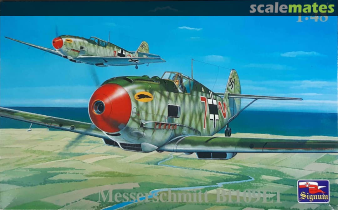 Boxart Messerschmitt Bf 109E-1 48004 Signum Boxart Messerschmitt Bf 109E-1 48004 Signum