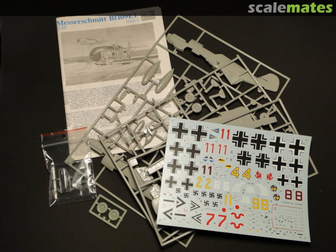 Contents Messerschmitt Bf 109E-1 48004 Signum Contents Messerschmitt Bf 109E-1 48004 Signum