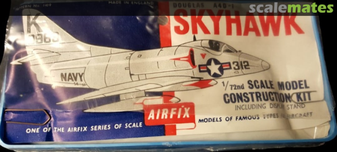Boxart Douglas A4D-1 Skyhawk 1640-35 Plasty/Airfix Boxart Douglas A4D-1 Skyhawk 1640-35 Plasty/Airfix