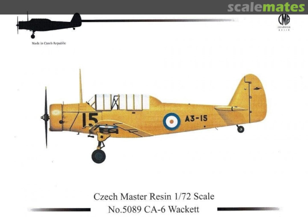 Boxart Commonwealth CA-6 Wackett 5089 CMR Boxart Commonwealth CA-6 Wackett 5089 CMR