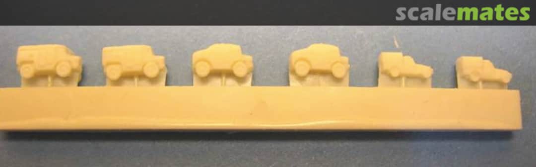 Boxart British Army light vehicles Set 1 AC70043 L'Arsenal