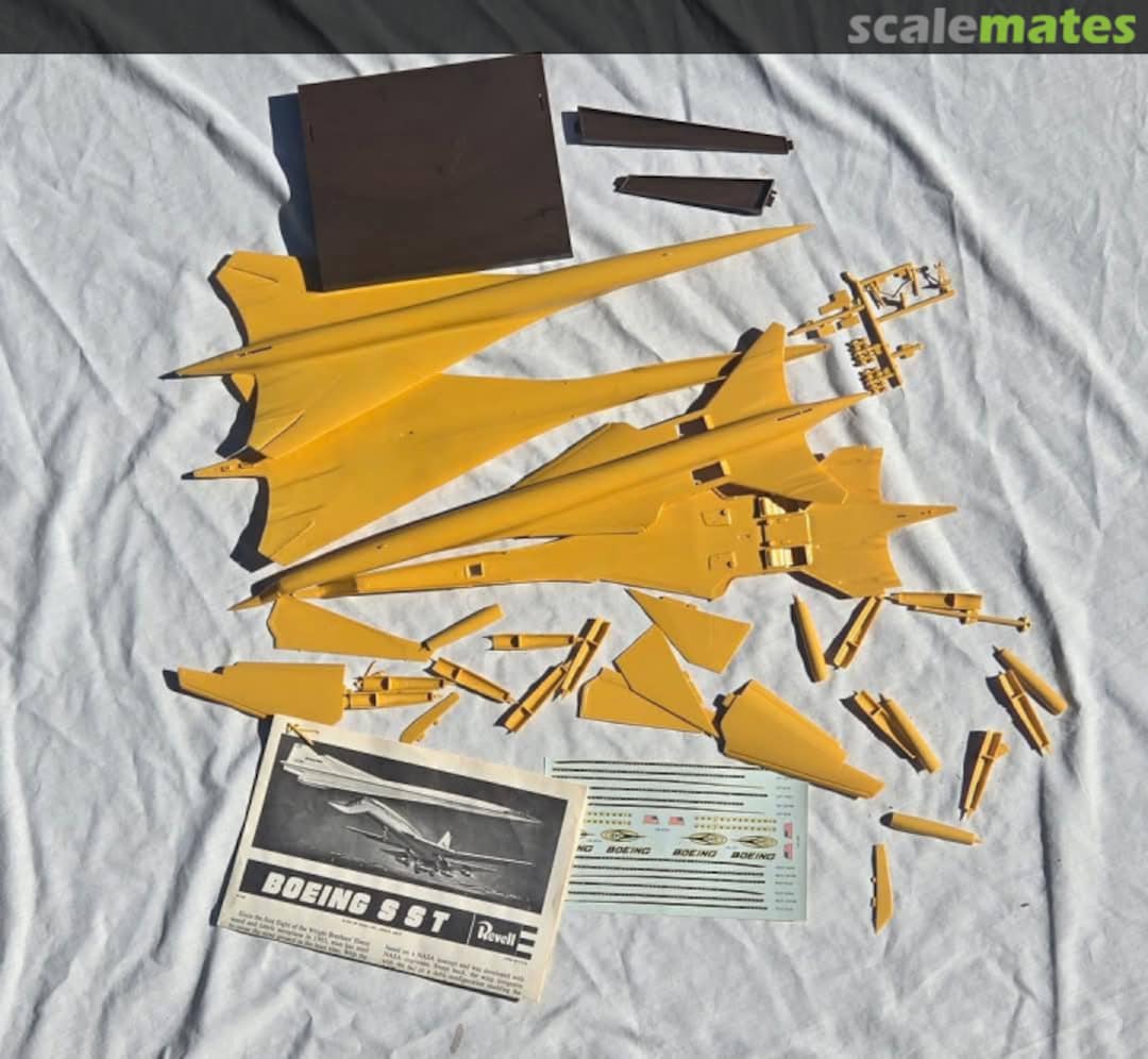 Contents Boeing Supersonic Transport Prototype H-262:300 Revell Contents Boeing Supersonic Transport Prototype H-262:300 Revell