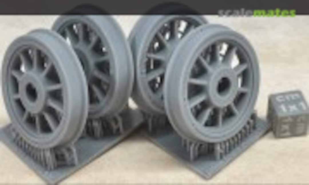 1:25 Wheels 850mm Locomotive - worn (EMP3d 25010103) 25010103