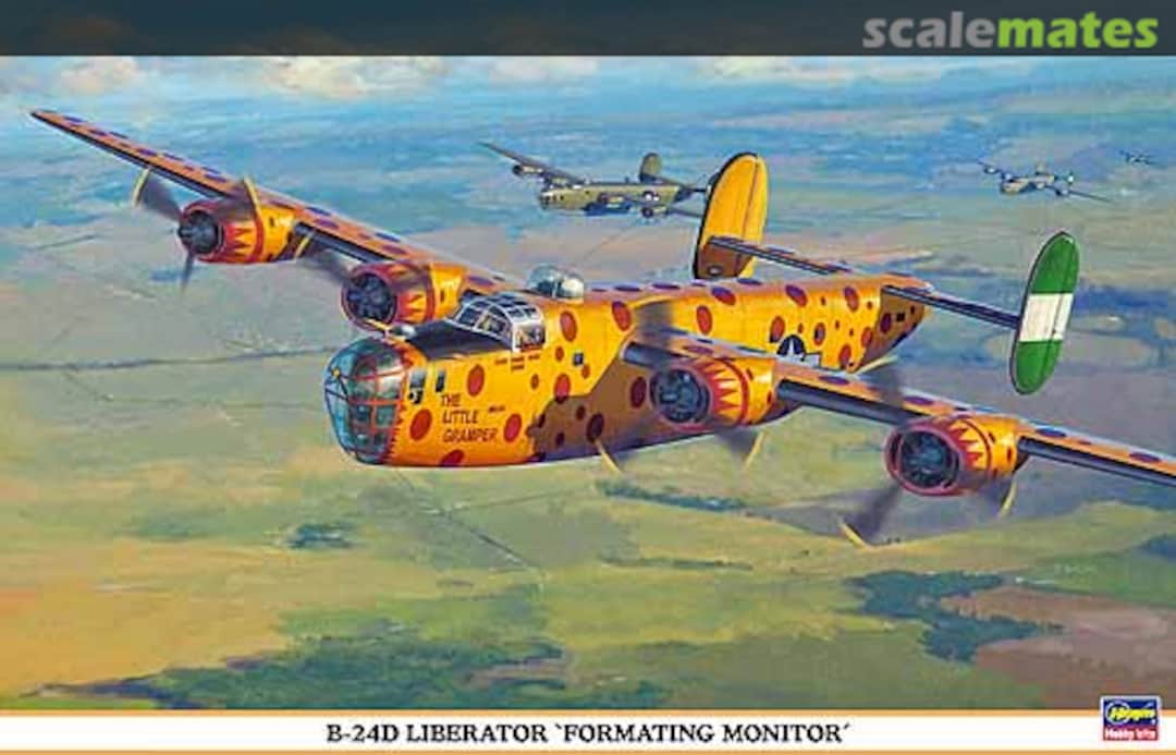 Boxart B-24D Liberator 'Formating Monitor' 00932 Hasegawa Boxart B-24D Liberator 'Formating Monitor' 00932 Hasegawa