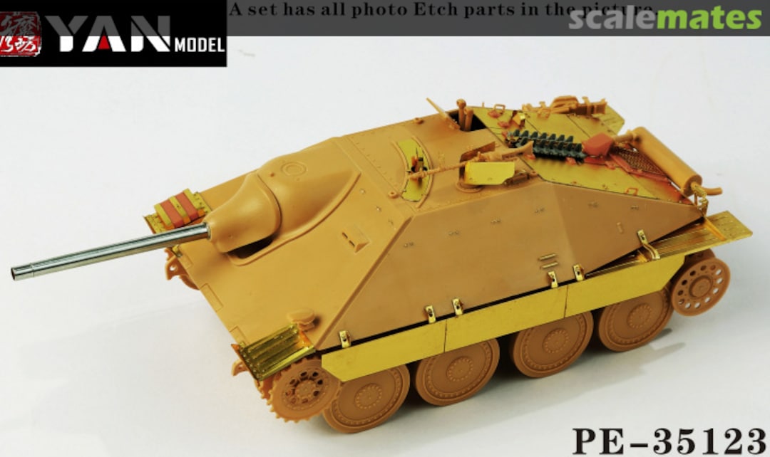 Boxart German Jagdpanzer38(t) Hetzer Mid Production PE-35123 Yan Model