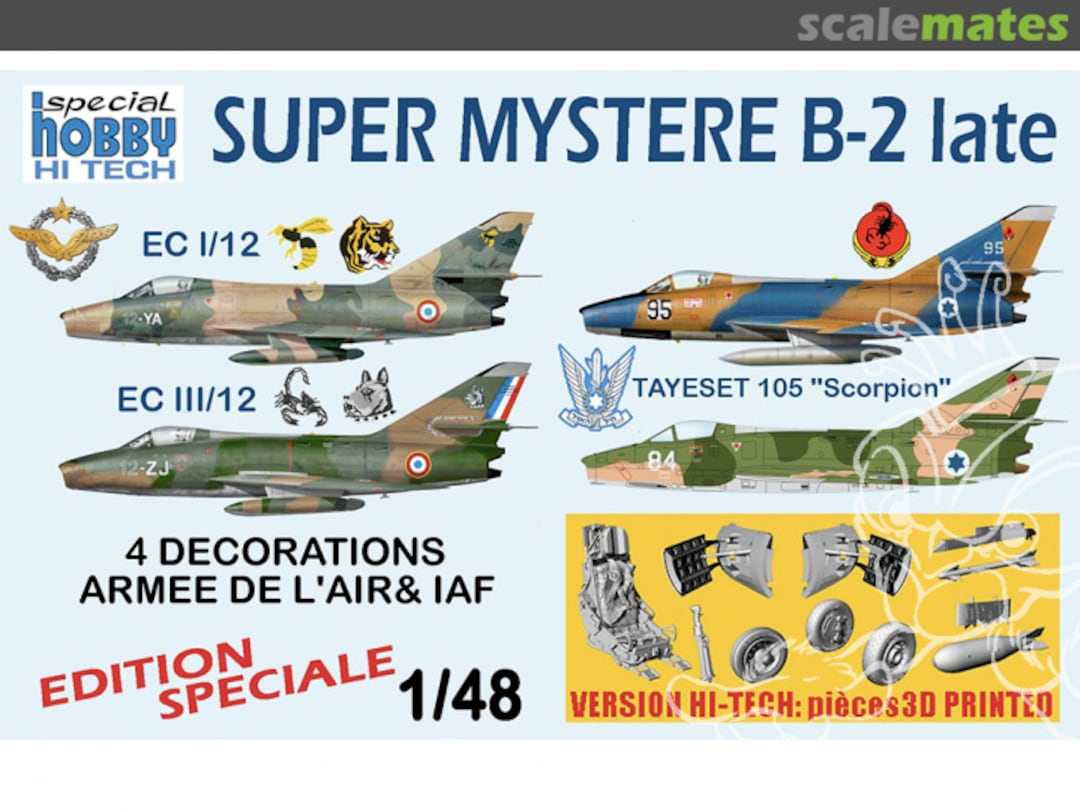 Boxart Super Mystère B2 Late SH48238S Special Hobby Boxart Super Mystère B2 Late SH48238S Special Hobby