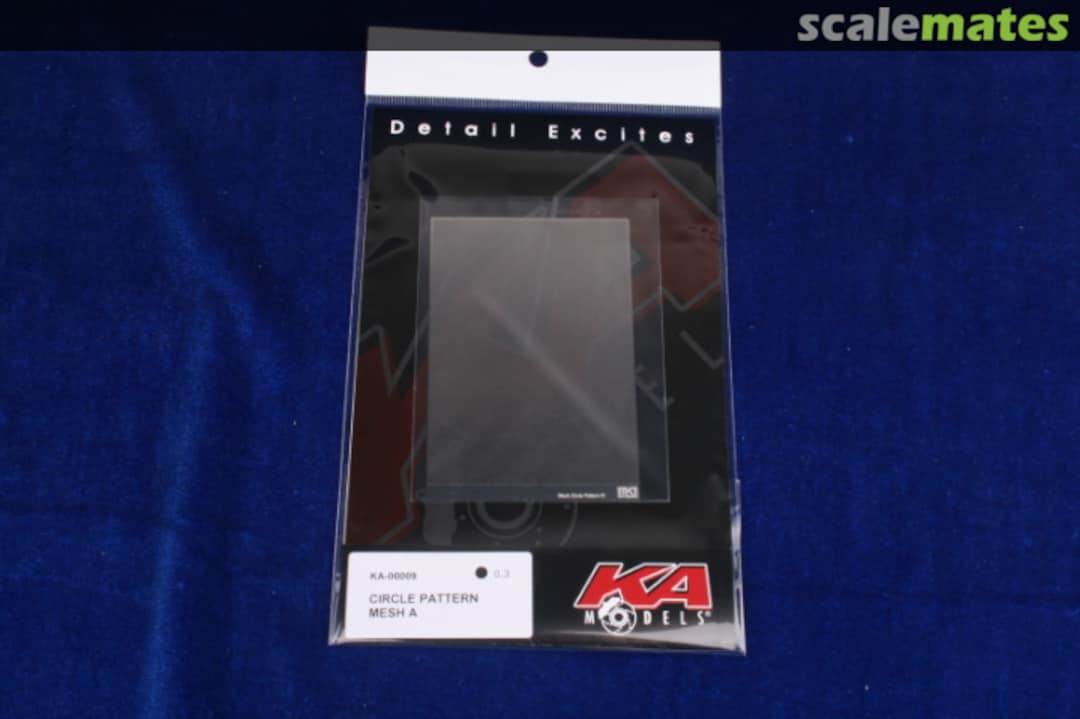 Boxart Circle Pattern Mesh A KA-00009 KA Models Boxart Circle Pattern Mesh A KA-00009 KA Models
