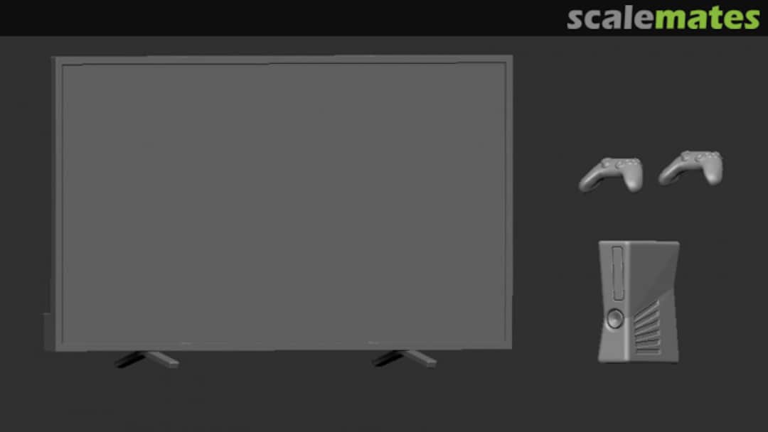 Boxart TV and Game Console C029-35 Firma49