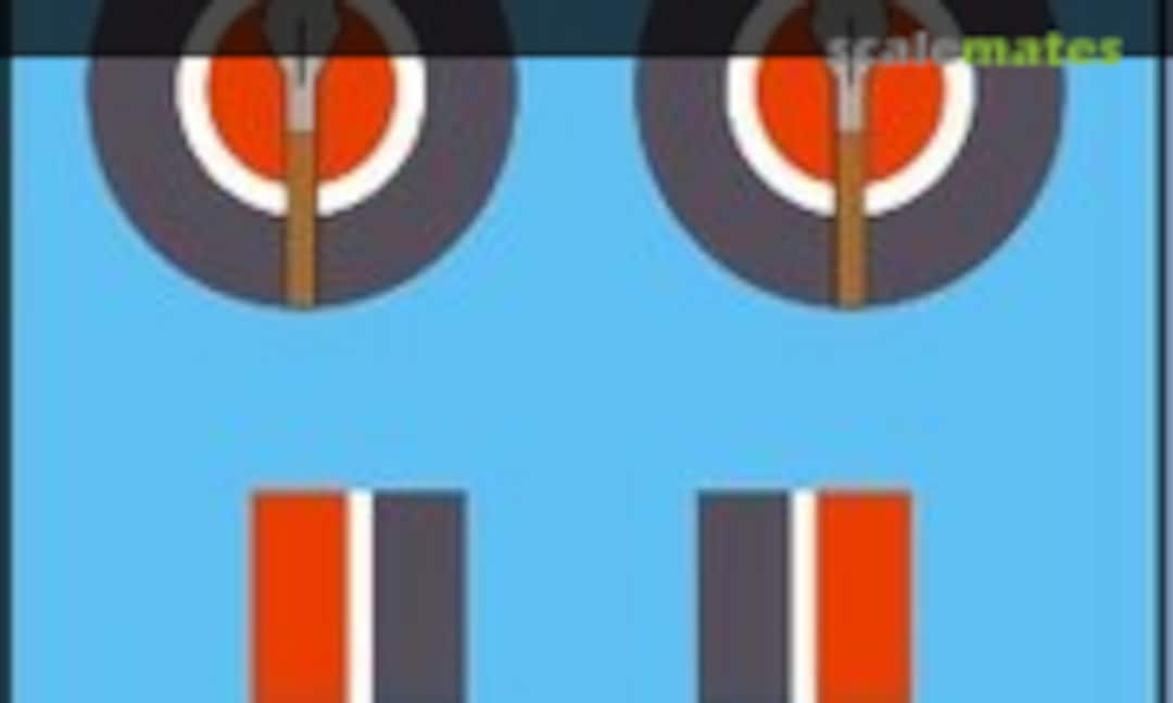 1:72 Royal Rhodesian Air Force Hawker Hunter (1 Spear) (MAV Decals RZ7206) RZ7206