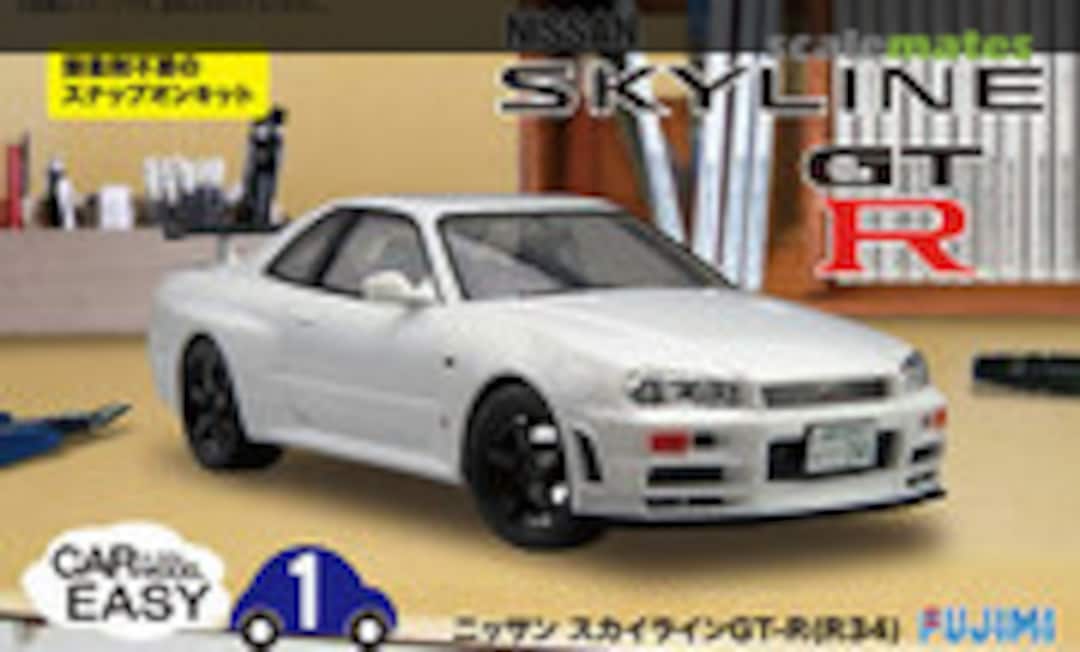 1:24 R34 Nissan Skyline GT-R (Fujimi 07700)