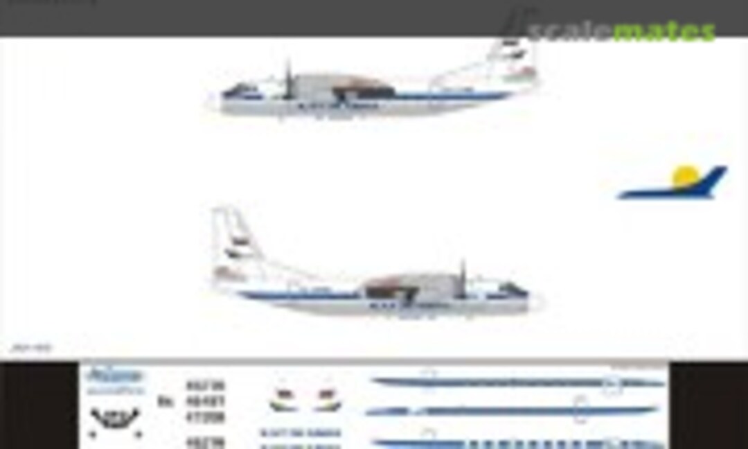 1:144 Antonov An-24RV Katekavia (Ascensio A24-002) A24-002