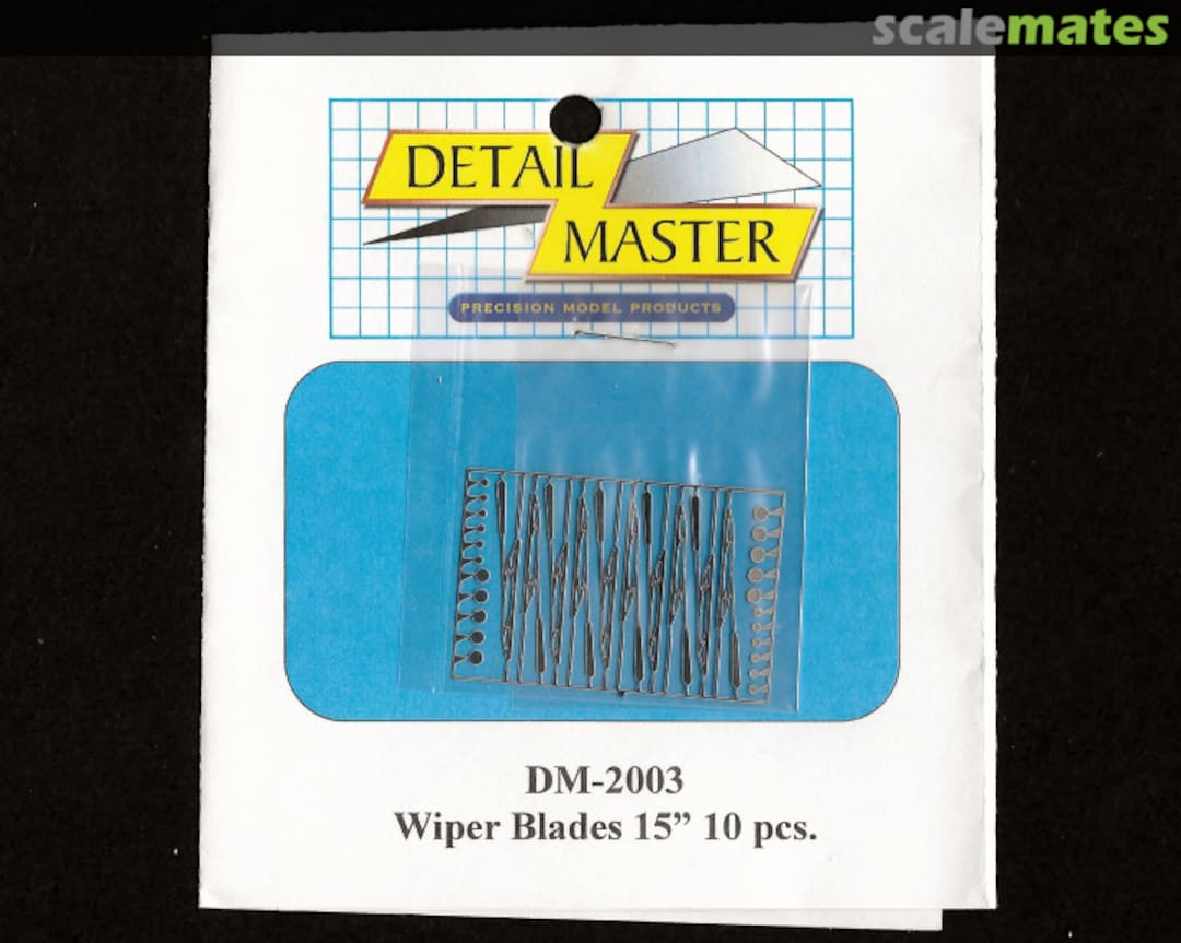 Boxart Wiper Blades 15" 10 pcs. DM 2003 Detail Master Boxart Wiper Blades 15" 10 pcs. DM 2003 Detail Master