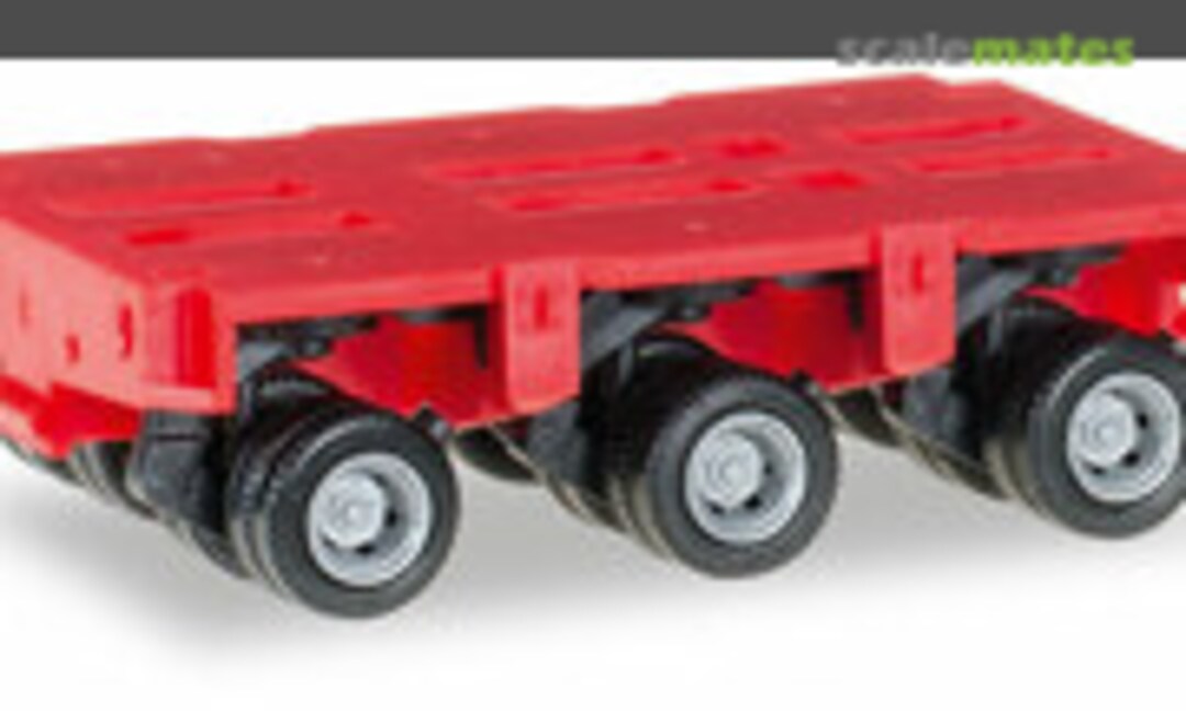 Goldhofer axles THP-SL 3a, red (Herpa 053501-002)