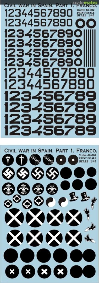 Boxart Civil War in Spain. 48-002 Print Scale Boxart Civil War in Spain. 48-002 Print Scale