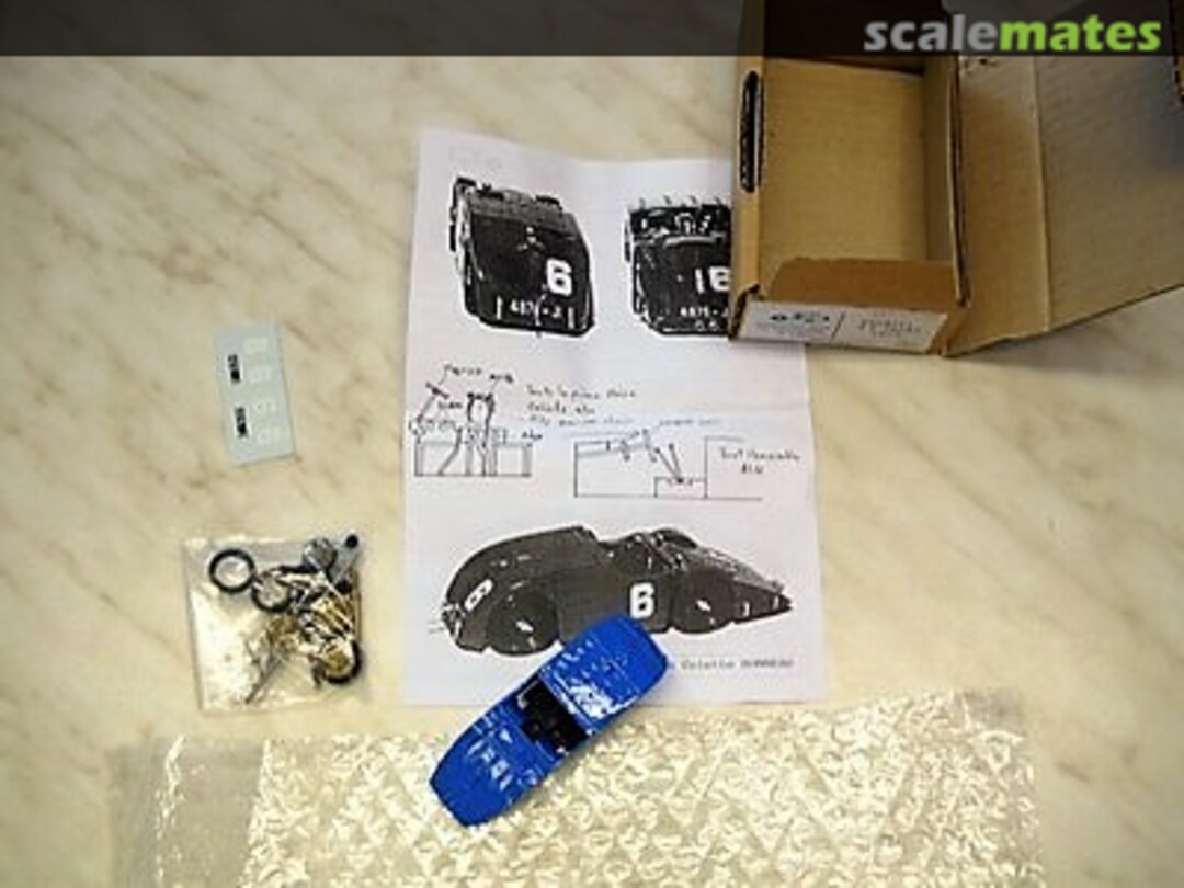 Boxart Bugatti T30 KP JPS Miniatures Auto Boxart Bugatti T30 KP JPS Miniatures Auto