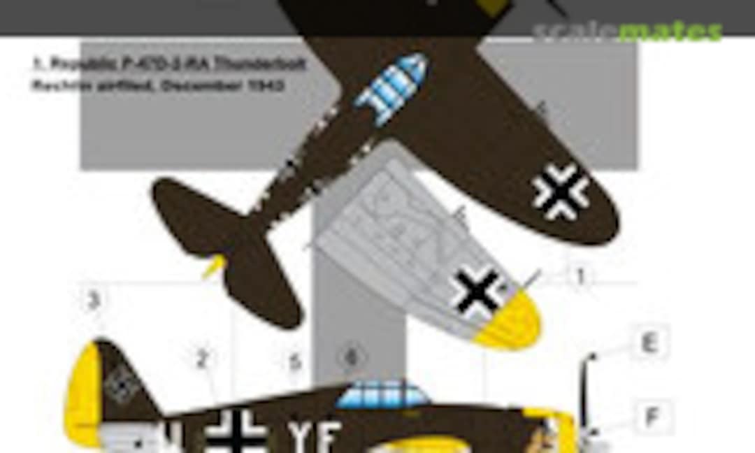 1:72 Republic P-47D-2-RA Thunderbolt over Rechlin (LF Models C72140) C72140