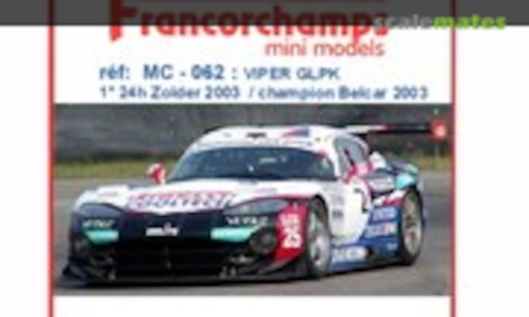 1:43 Chrysler Viper (Francorchamps Mini Models MC-062) MC-062