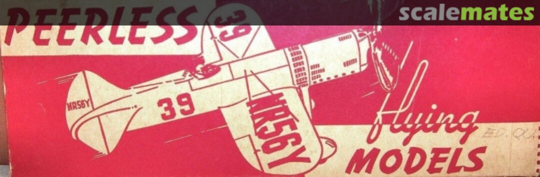 Boxart Ben Howard's DGA 8 Peerless Model Airplane Company Boxart Ben Howard's DGA 8 Peerless Model Airplane Company