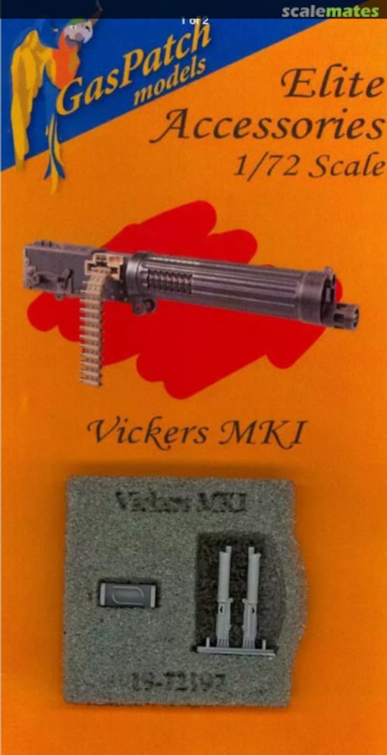 Boxart Vickers MKI (Pair) 19-72197 GasPatch Models