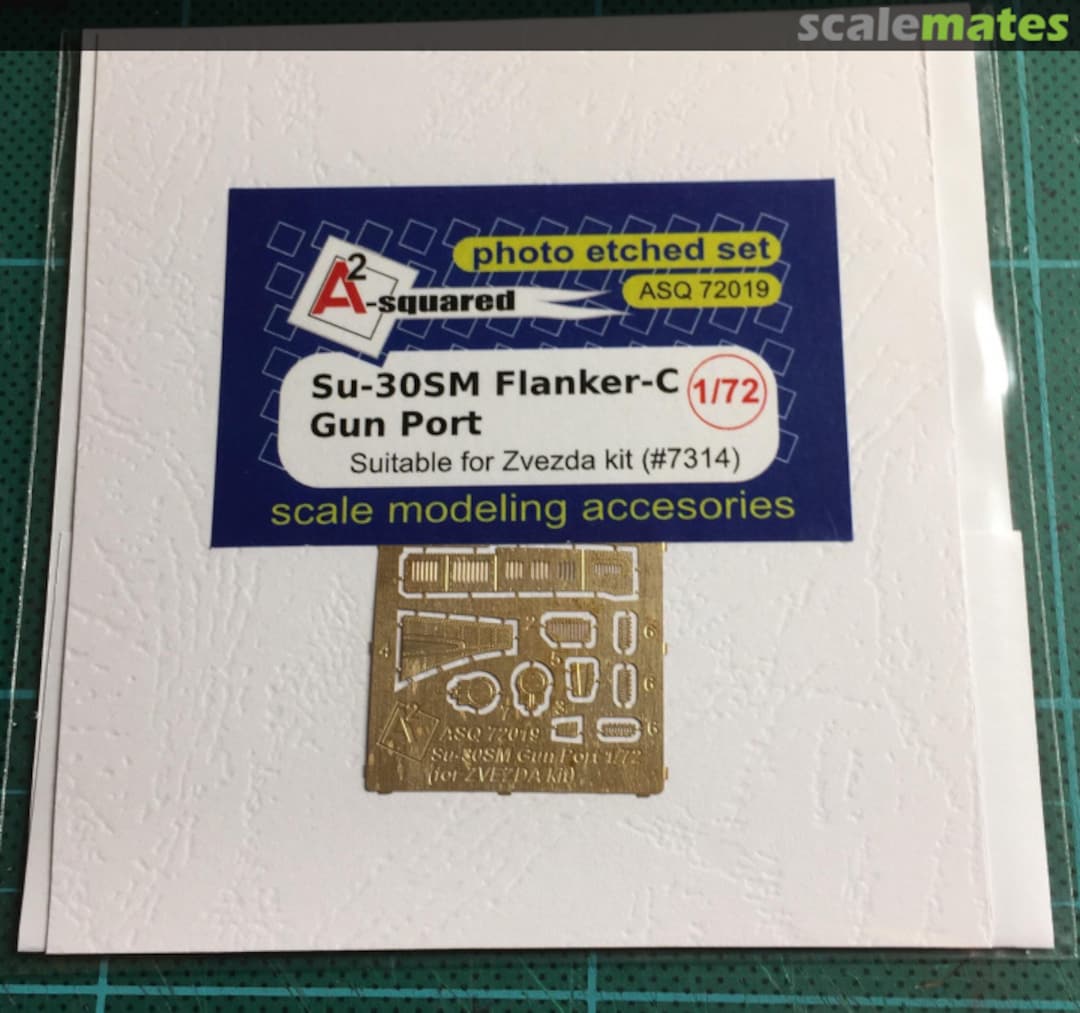 Boxart Su-30SM Flanker-С Gun Port (for ZVEZDA kit) ASQ72019 A²-squared Boxart Su-30SM Flanker-С Gun Port (for ZVEZDA kit) ASQ72019 A²-squared