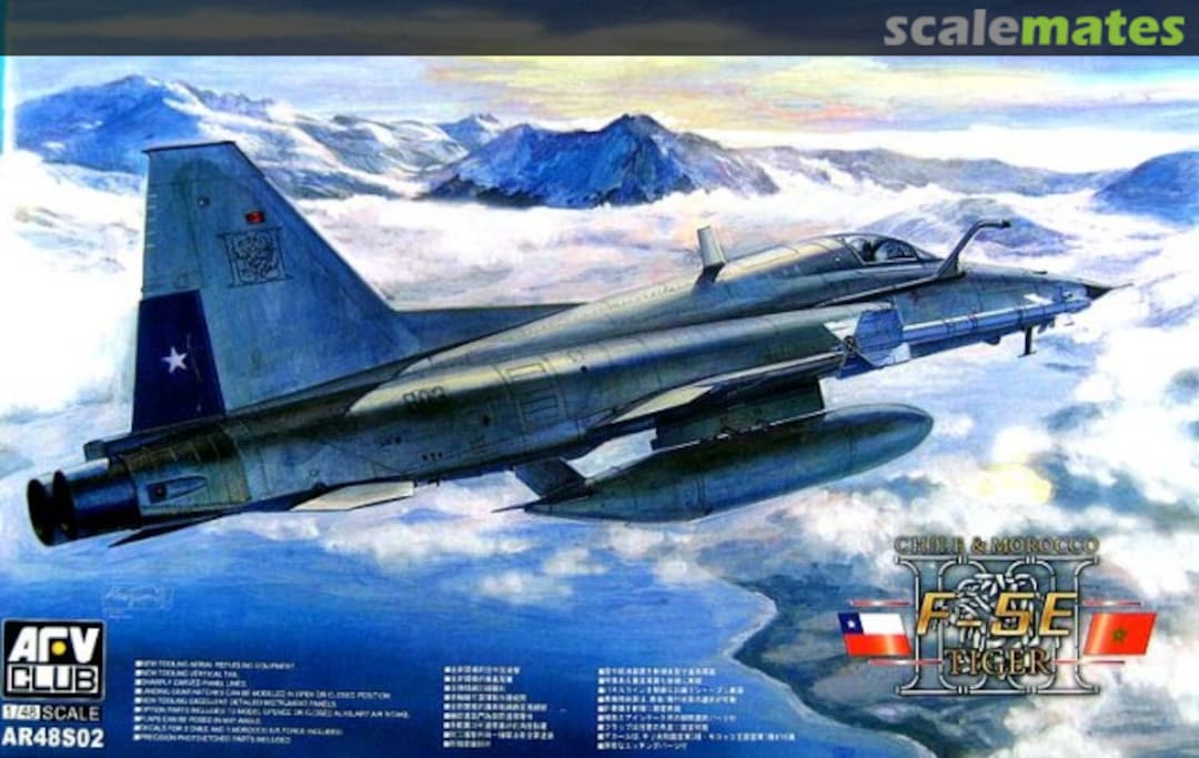 Boxart F-5E Tiger III AR48S02 AFV Club Boxart F-5E Tiger III AR48S02 AFV Club