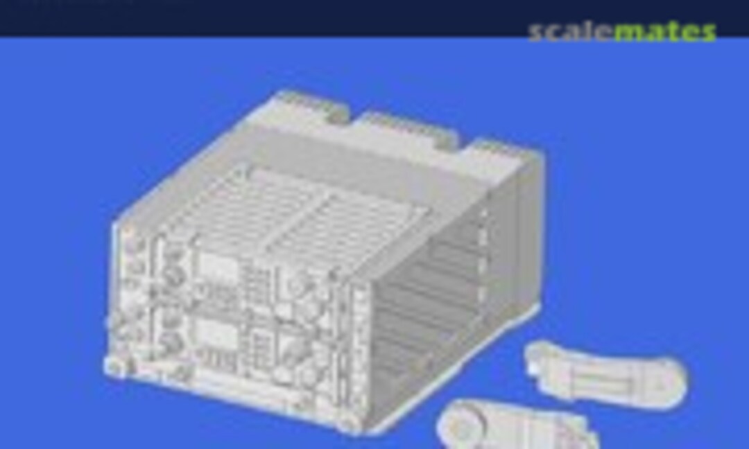 1:35 TRC 9310 Tactical Vehicle Radio (3D MicroCosmos MC-35-378) MC-35-378