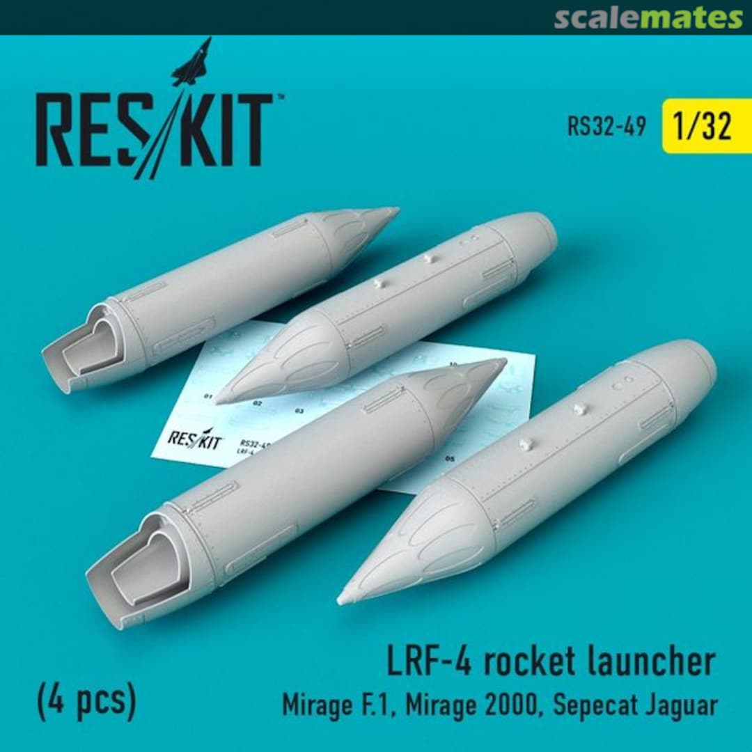 Boxart LRF-4 rocket launcher RS32-0049 ResKit Boxart LRF-4 rocket launcher RS32-0049 ResKit