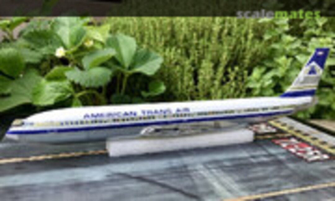 1:144 American Trans Air B707-300 (Authentic-Airliner-Decals ATA B707-300) ATA B707-300