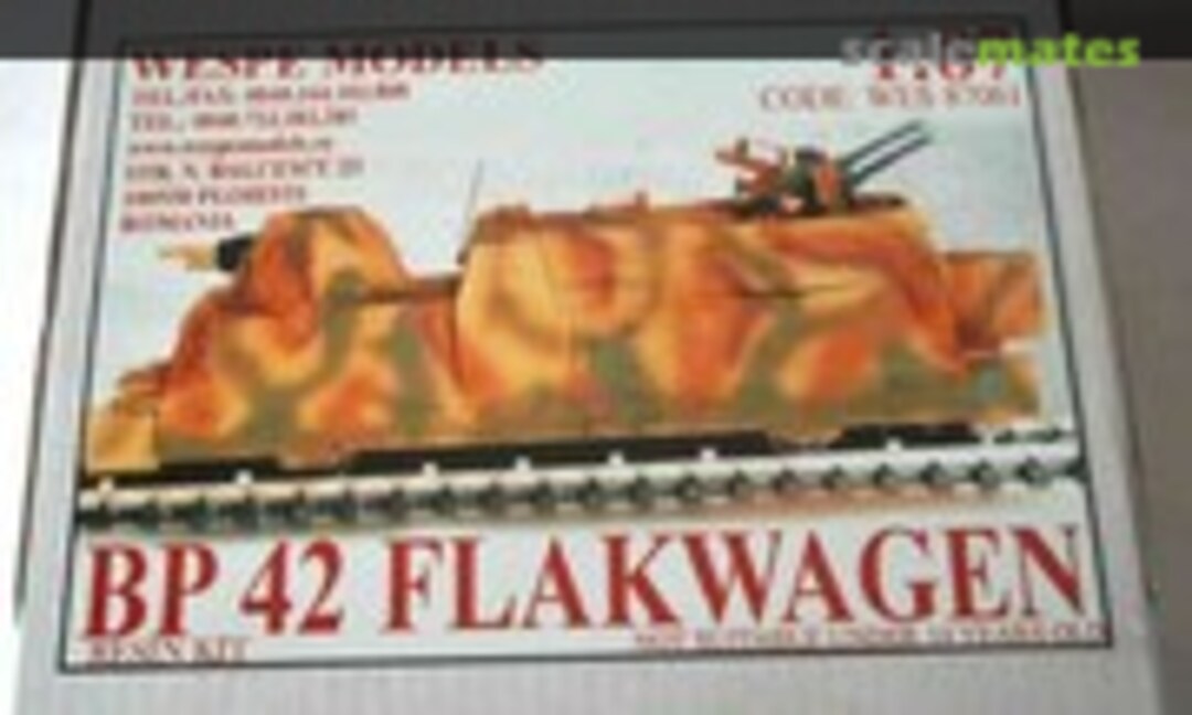 1:87 BP42 Flakwagen (Wespe Models WES 87061) WES 87061