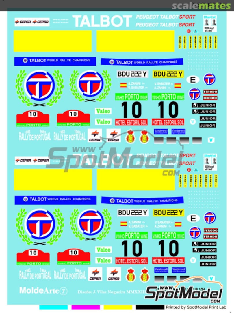 Boxart Talbot Lotus sponsored by Cepsa #10 PLB2-380474 Print Lab Decals Boxart Talbot Lotus sponsored by Cepsa #10 PLB2-380474 Print Lab Decals