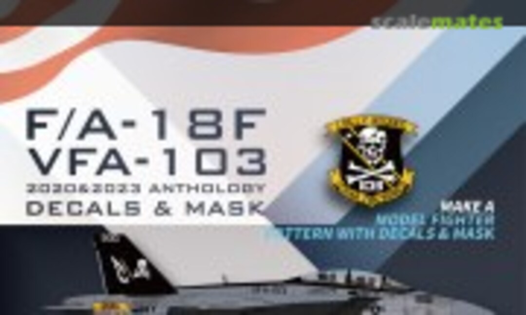 1:48 VFA-103 Jolly Rogers AG-200 F/A-18F Anthology 2020&2023 (Galaxy Model G48073) G48073