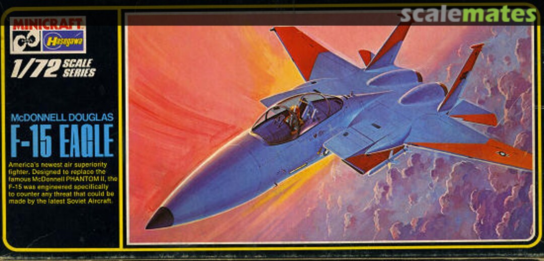 Boxart McDonnell Douglas F-15 Eagle JS-093 Minicraft Hasegawa Boxart McDonnell Douglas F-15 Eagle JS-093 Minicraft Hasegawa