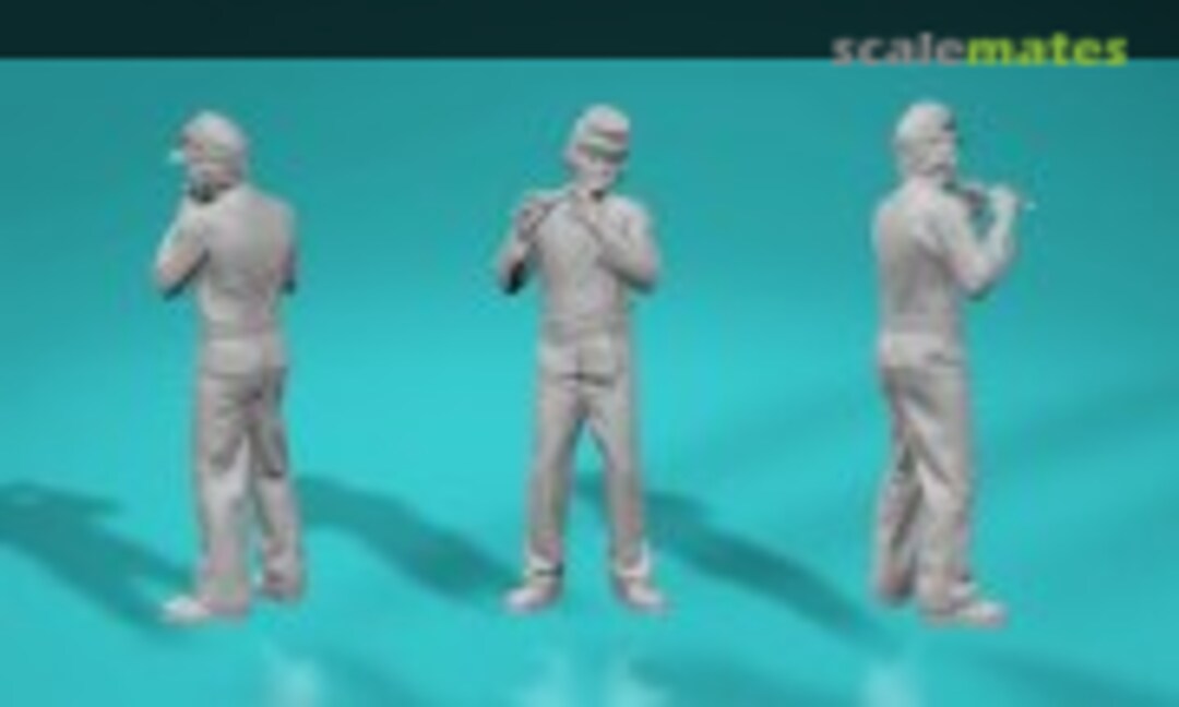 1:72 American Civil War - Party - Soldier No.8 (EMP3d 99201171-72) 99201171-72