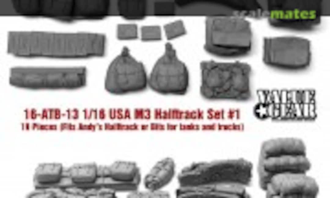 1:16 M3 Halftrack Set #1 (Value Gear 16-ATB-13) 16-ATB-13