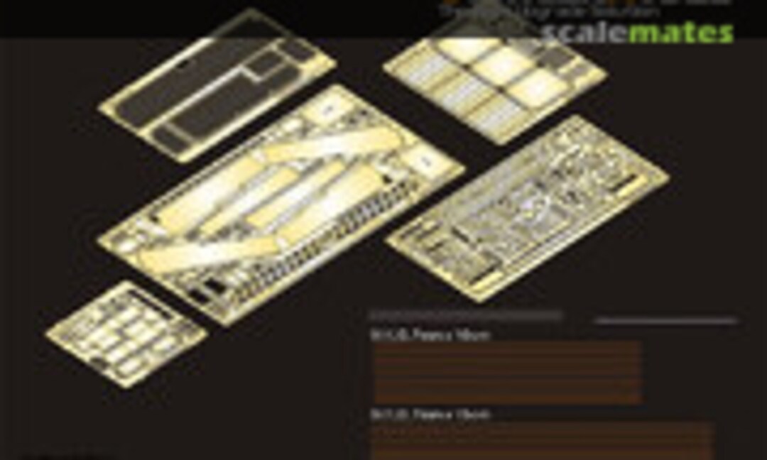 1:35 M1A1/ M1A2 Abrams Stowage bin/baskets/CIP (TAMIYA 35269) (Voyager Model PEA274) PEA274