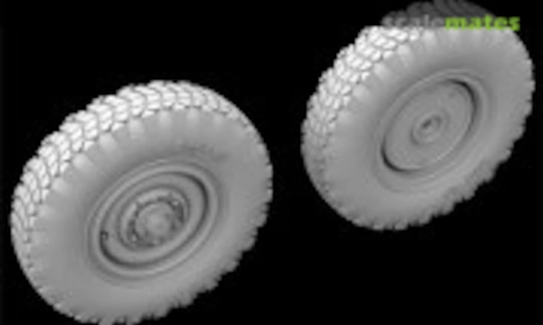 1:35 Einheitsdiesel - chevron wheels (Hussar Productions 35102) 35102