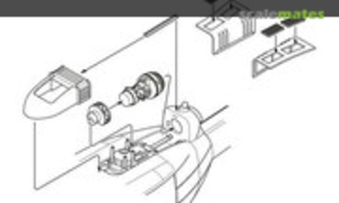 1:35 Bell UH-1D - Engine set (CMK 6004) 6004