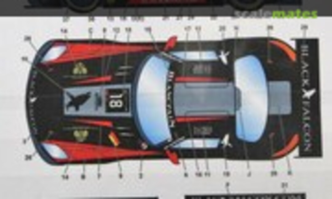 1:24 Mercedes SLS GT3 (Studio27 ST27-DC1068) ST27-DC1068