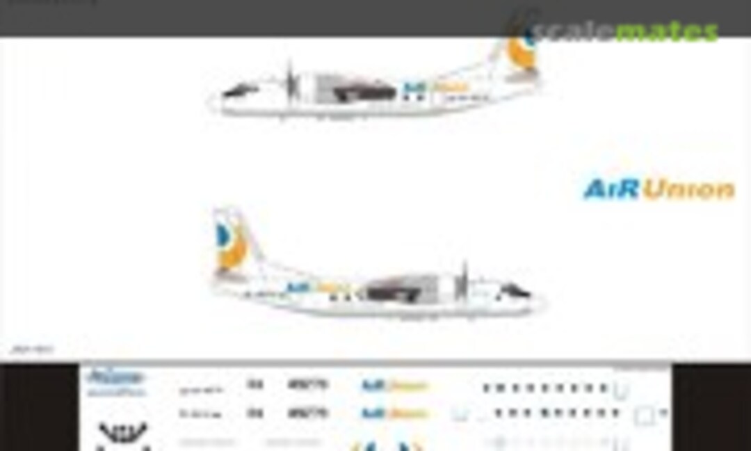 1:144 Antonov An-24RV AirUnion (Ascensio A24-003) A24-003