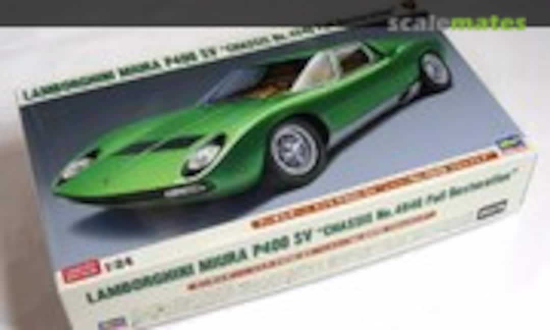 1:24 Lamborghini Miura P400 SV Chassis No 4846 (Hasegawa 20278)