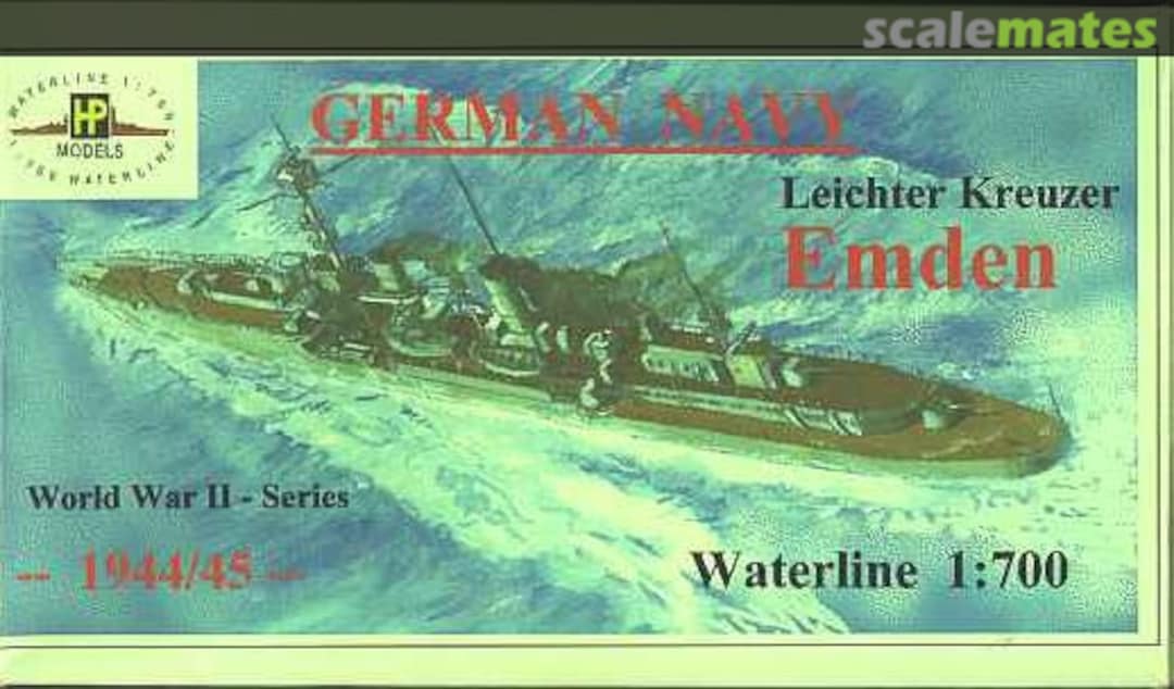 Boxart Leichter Kreuzer "Emden" WWII-WL-G-006 HP-Models Boxart Leichter Kreuzer "Emden" WWII-WL-G-006 HP-Models